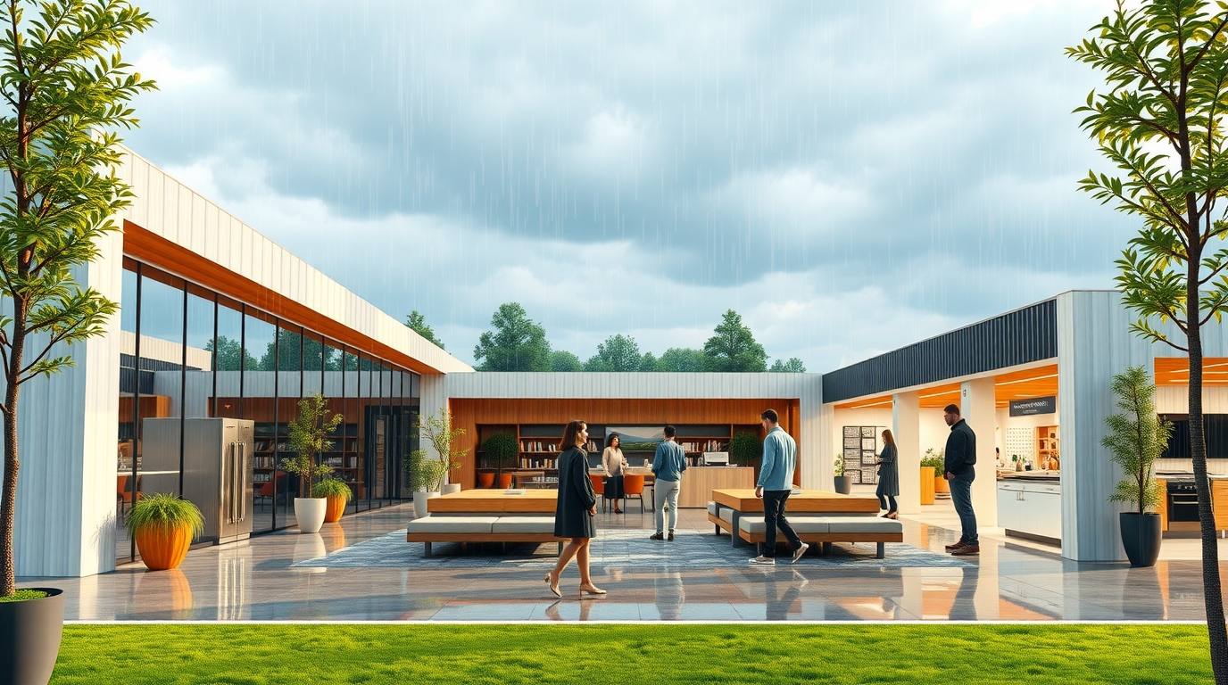 односкатный ангар