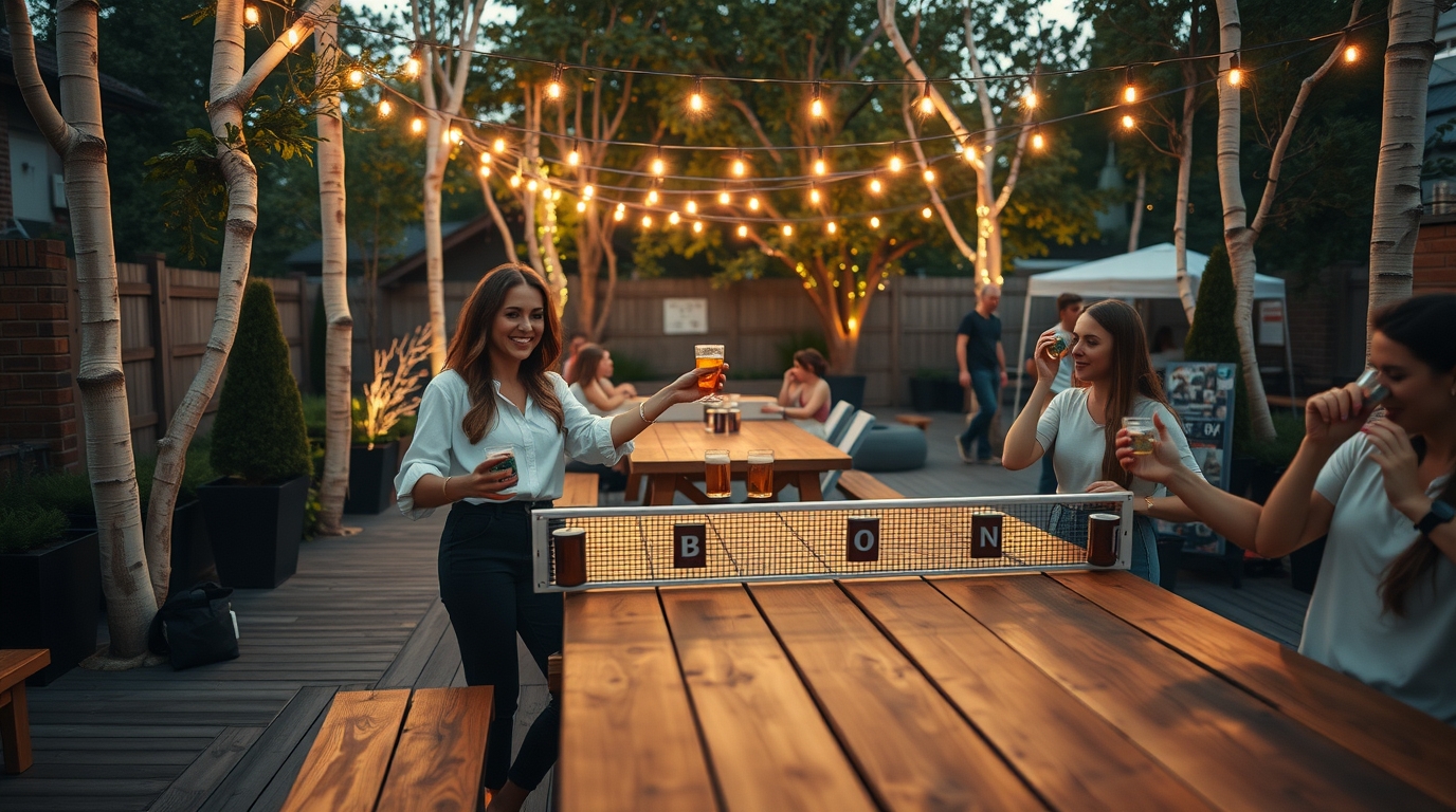 Аренда столов для бирпонга в Москве