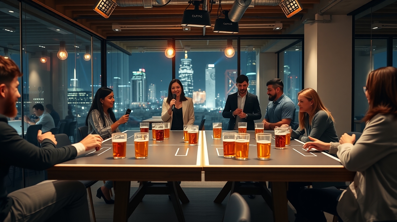 Аренда столов для бирпонга в Москве