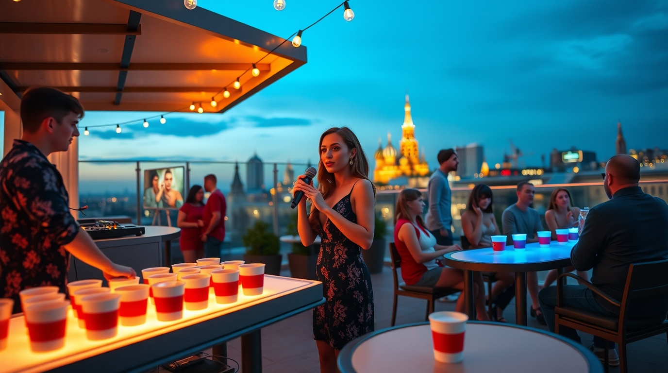 Аренда столов для бирпонга в Москве