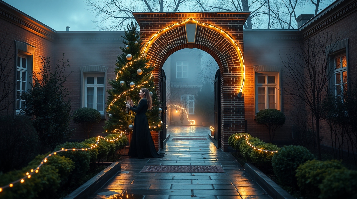 Уличная гирлянда 'Тающие сосульки'